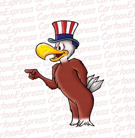 bald eagle Olympic mascot